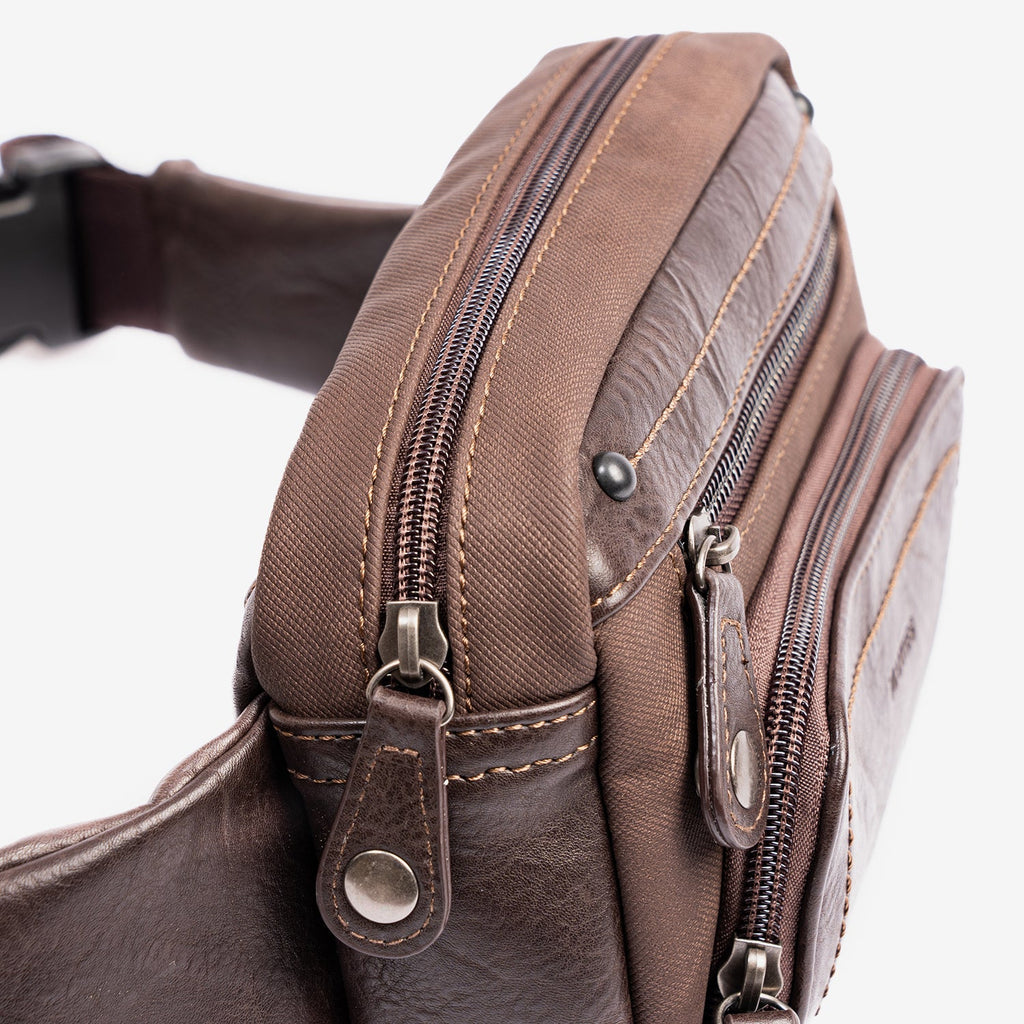 Riñonera para hombre, Serie Juvenil. 21x14 cm - Matties Bags