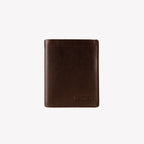 Tarjetero de piel para hombre, Serie spongy/leather. 8.5x10 cm - Matties Bags