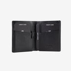 Tarjetero de piel para hombre, Serie spongy/leather. 8.5x10 cm - Matties Bags