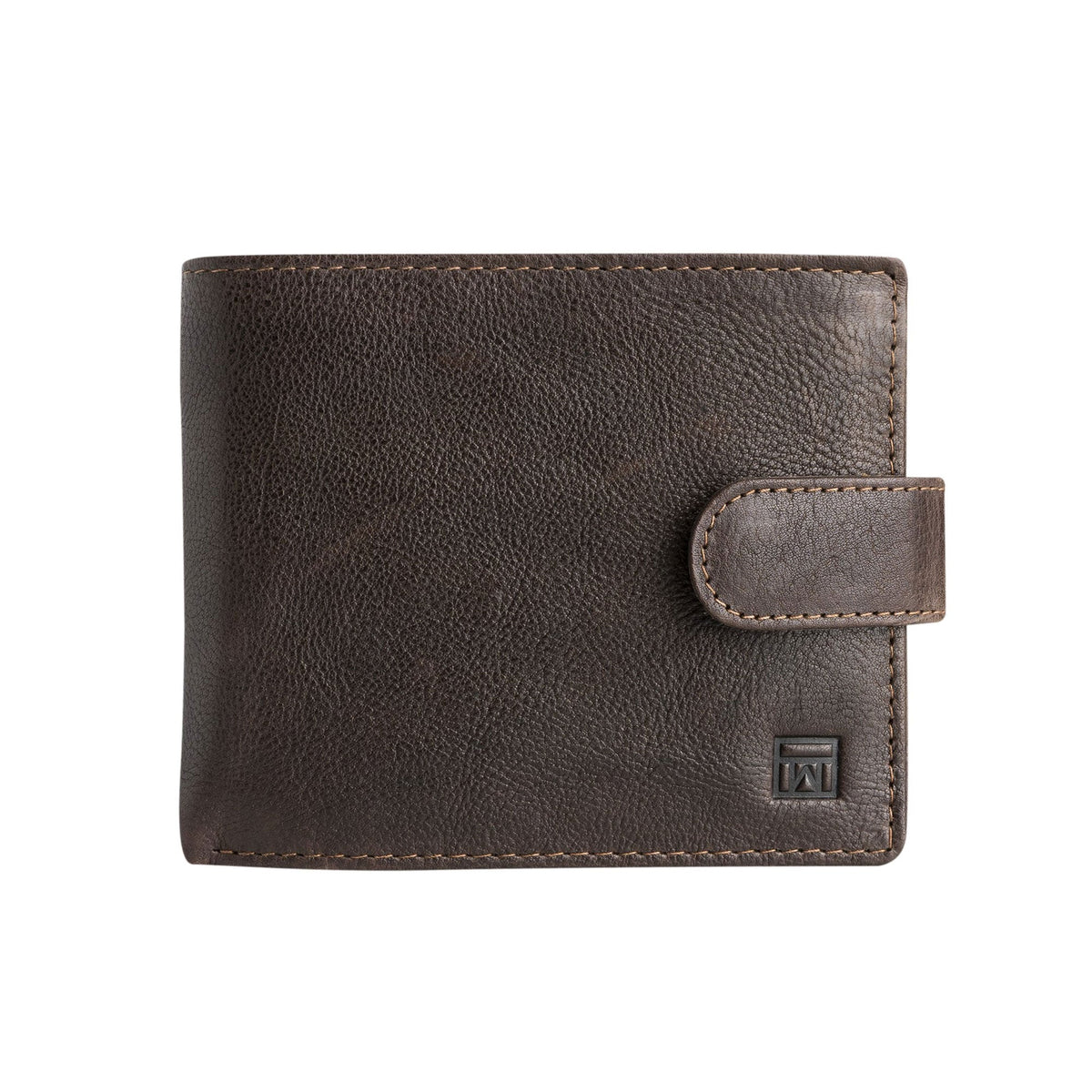 Billetero piel marrón, Colección Billeteros piel Wash. 11x9 cm - Matties Bags