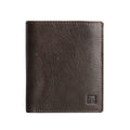Billetero piel marrón, Colección Billeteros piel Wash. 9x11 cm - Matties Bags