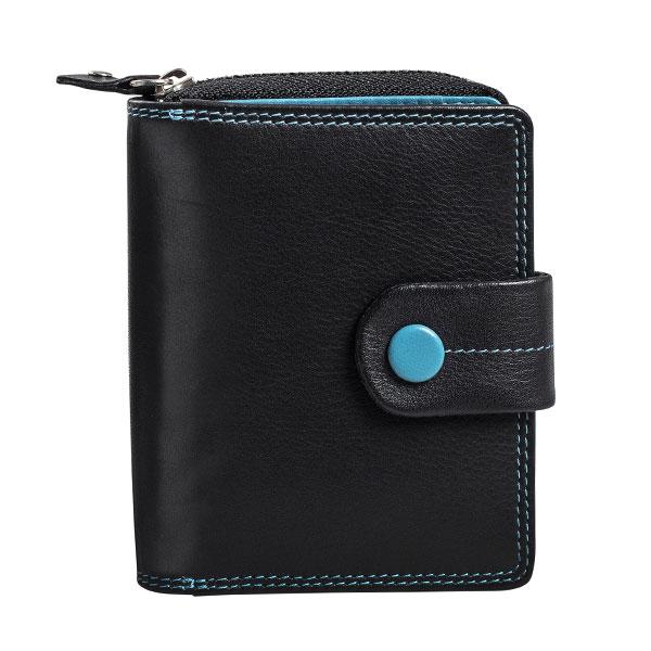 Billetero piel mujer, Colección Multicolour. 9x10,5 cm - Matties Bags