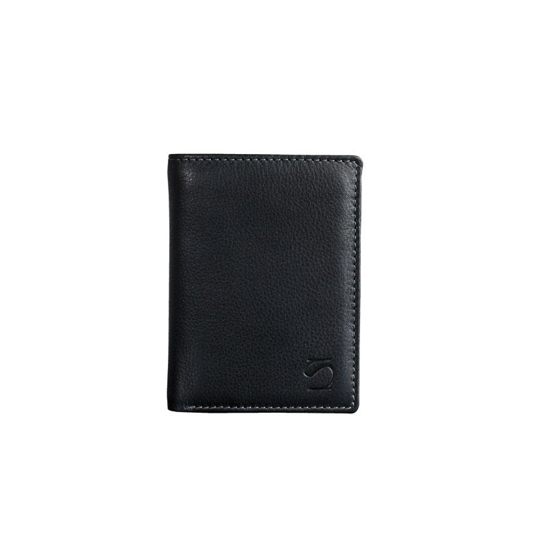 Billetero piel negro, Colección Exotic Leather - Matties Bags