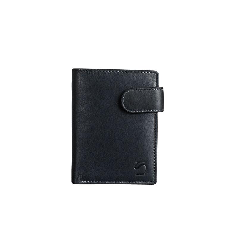 Billetero piel negro, Colección Exotic Leather - Matties Bags
