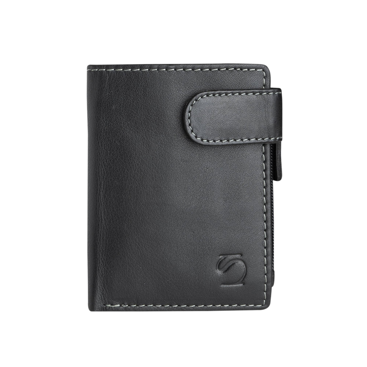 Billetero piel negro, Colección Exotic Leather - Matties Bags