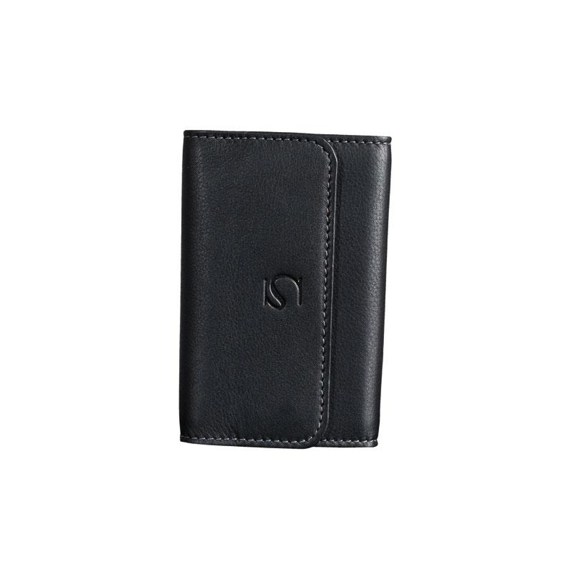 Llavero piel negro, Colección Exotic Leather - Matties Bags