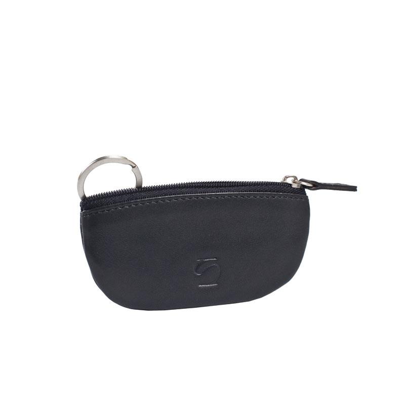 Monedero piel negro, Colección Exotic Leather - Matties Bags